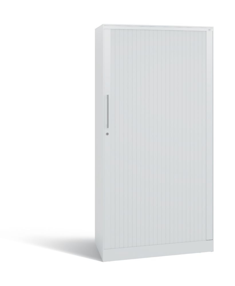 C+P Großer Rollladenschrank Asisto 3 Böden lichtgrau 800 x 435 x 1639 mm Produktbild C+P Großer Rollladenschrank Asisto 3 Böden lichtgrau 800 x 435 x 1639 mm bild 3