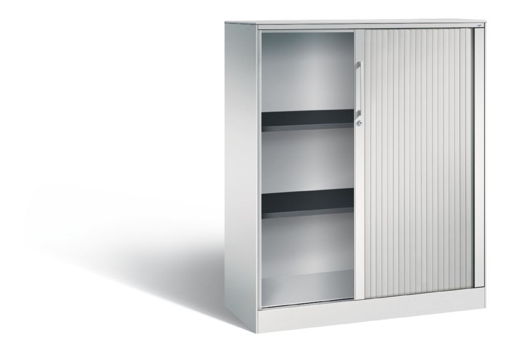 C+P Rollladenschrank Asisto bis 70 kg in hellgrau 1000 x 435 x 1310 mm Produktbild C+P Rollladenschrank Asisto bis 70 kg in hellgrau 1000 x 435 x 1310 mm bild 2