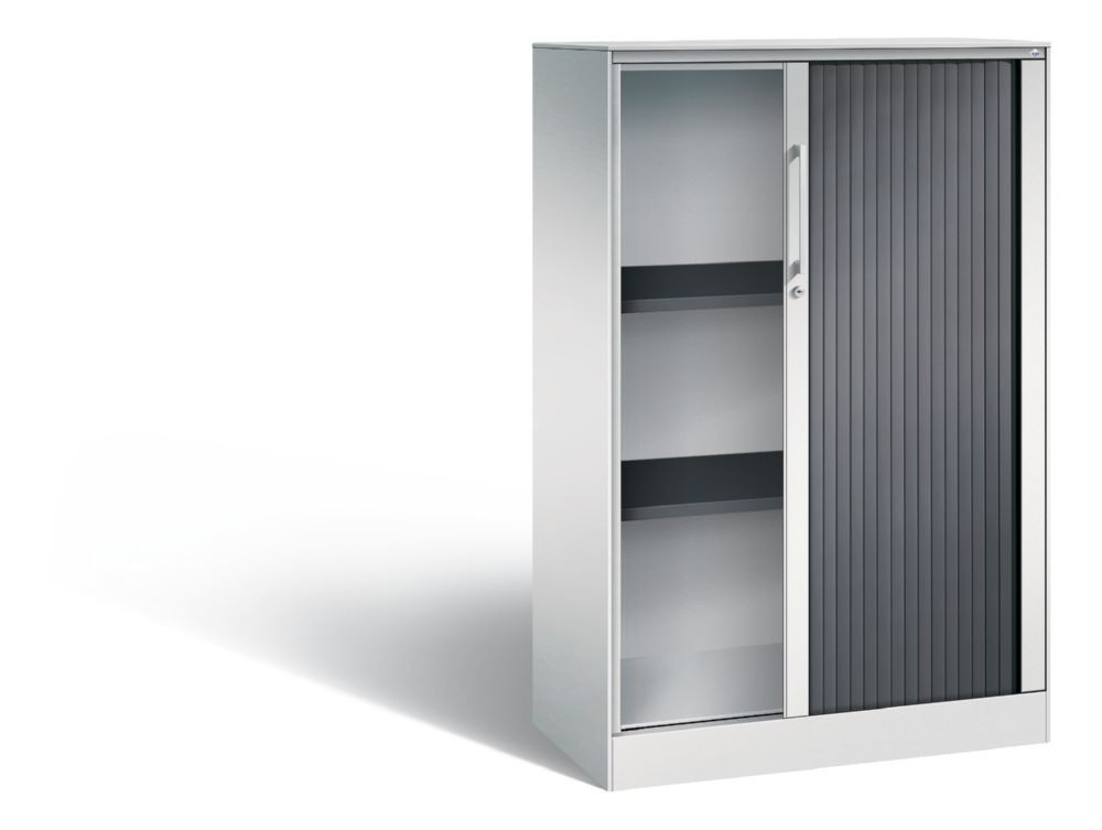 C+P Rollladenschrank aus Stahl Asisto 2 Innenfächer 800 x 435 x 1310 mm Produktbild C+P Rollladenschrank aus Stahl Asisto 2 Innenfächer 800 x 435 x 1310 mm bild 2