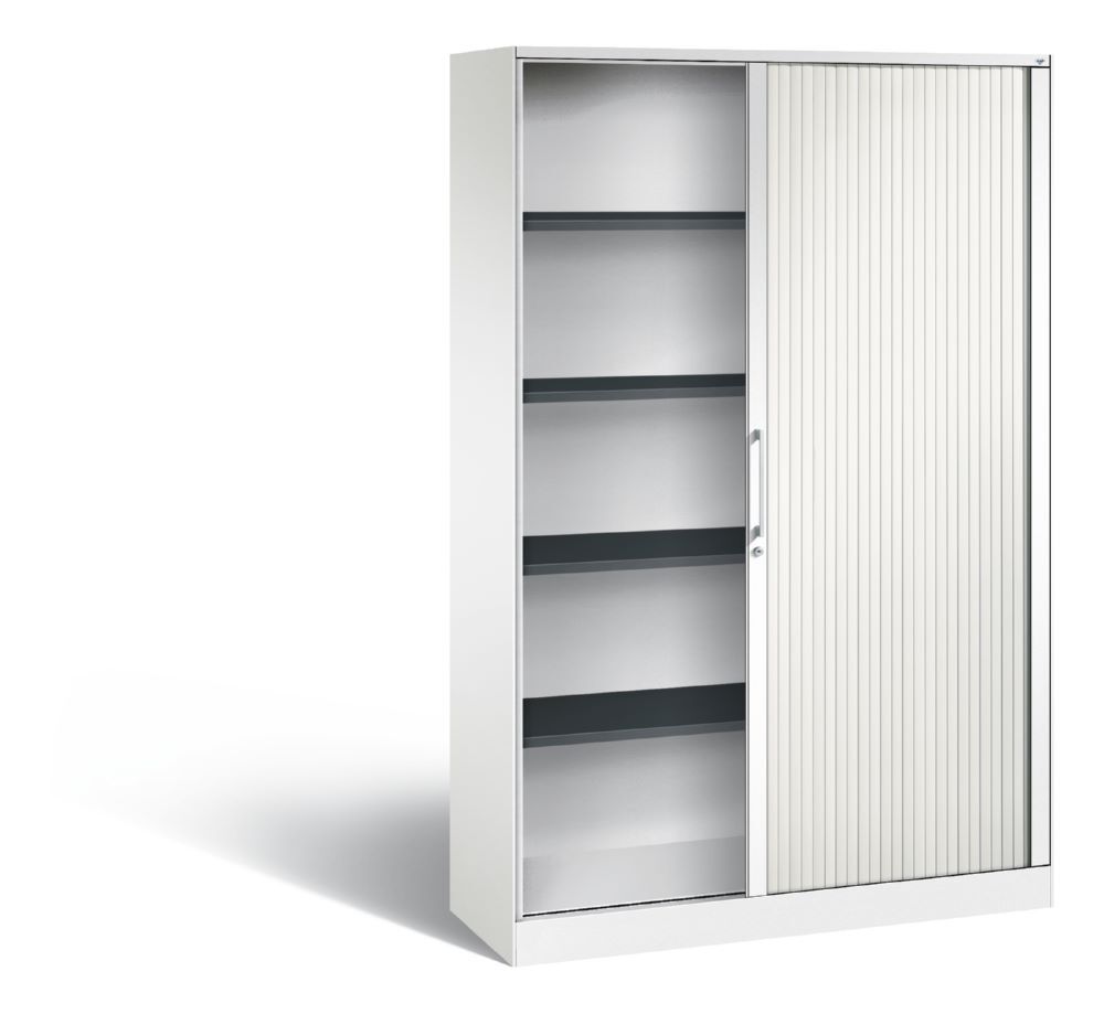 C+P Rollladenschrank Asisto 1980 x 1200 x 435 mm in weiß Produktbild C+P Rollladenschrank Asisto 1980 x 1200 x 435 mm in weiß bild 2
