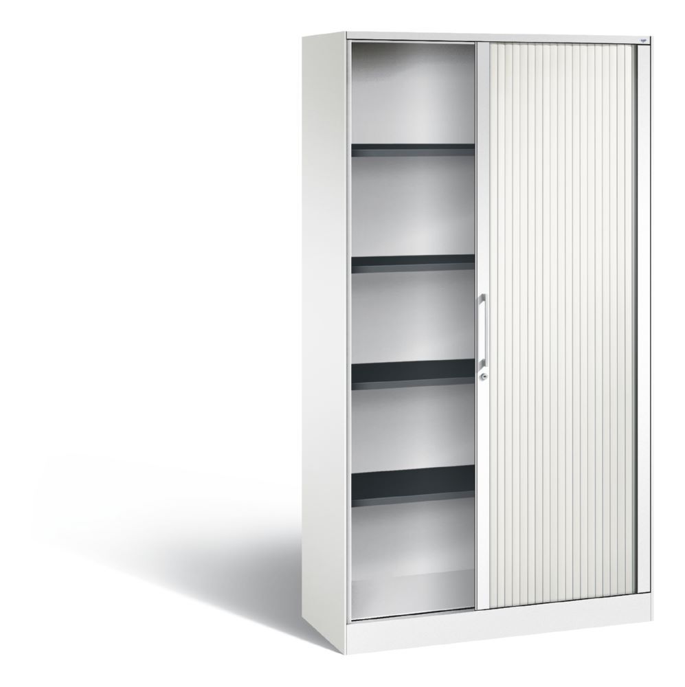 C+P Rollladenschrank Asisto 1980 x 1000 x 435 mm in weiß Produktbild C+P Rollladenschrank Asisto 1980 x 1000 x 435 mm in weiß bild 2