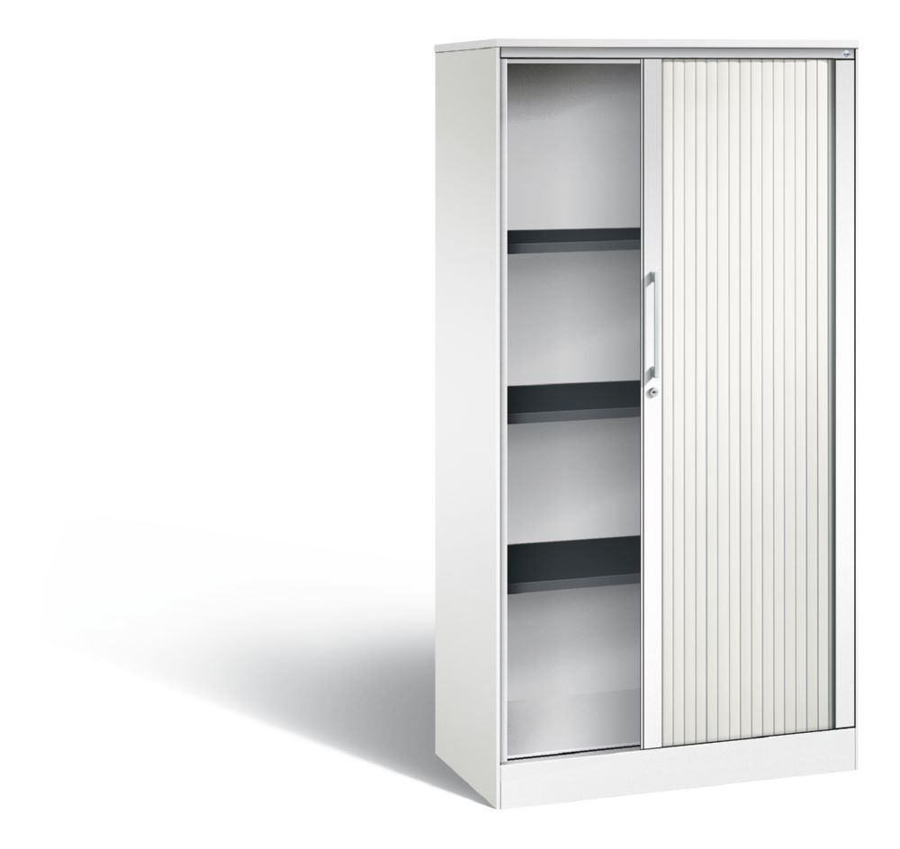 C+P Rollladenschrank Asisto H 1639 x B 800 x T 435 mm weiß Produktbild C+P Rollladenschrank Asisto H 1639 x B 800 x T 435 mm weiß bild 2