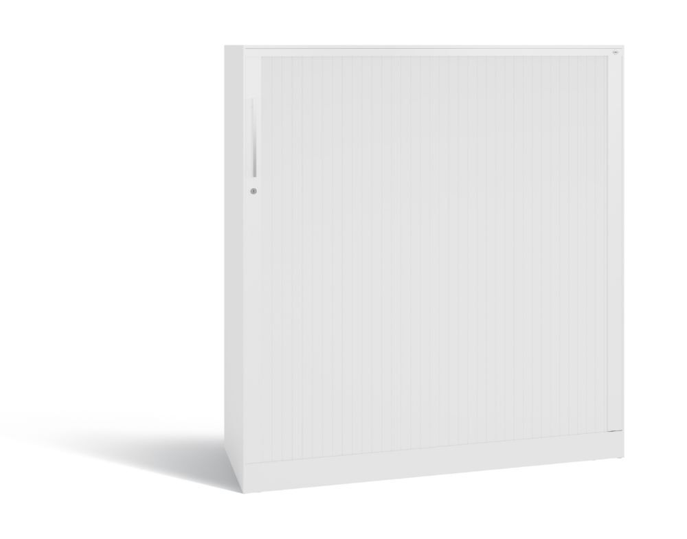 C+P Rollladenschrank Asisto H 1310 x B1200 x  T 435 mm in weiß Produktbild C+P Rollladenschrank Asisto H 1310 x B1200 x  T 435 mm in weiß bild 3