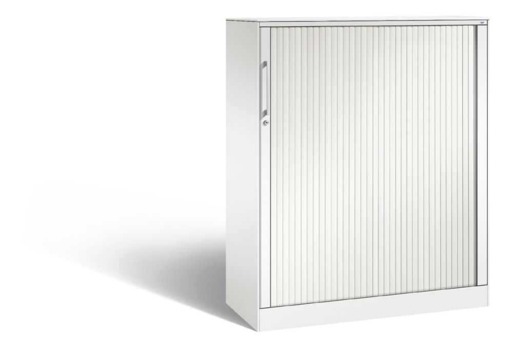 C+P Rollladenschrank Asisto 2 Böden verkehrsweiß 1000 x 435 x 1310 mm Produktbild C+P Rollladenschrank Asisto 2 Böden verkehrsweiß 1000 x 435 x 1310 mm