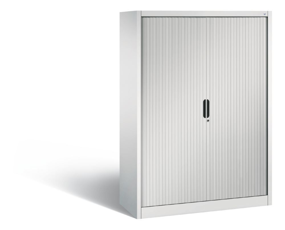 C+P Rollladenschrank verstellbar Omnispace in lichtgrau 1200 x 420 x 1660 mm Produktbild C+P Rollladenschrank verstellbar Omnispace in lichtgrau 1200 x 420 x 1660 mm