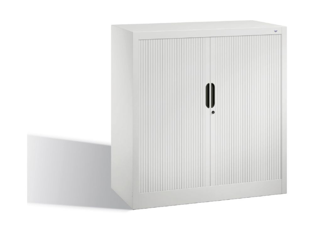 C+P Rollladenschrank Omnispace Drehzylinderschloss lichtgrau 1000 x 420 x 1030 mm Produktbild C+P Rollladenschrank Omnispace Drehzylinderschloss lichtgrau 1000 x 420 x 1030 mm