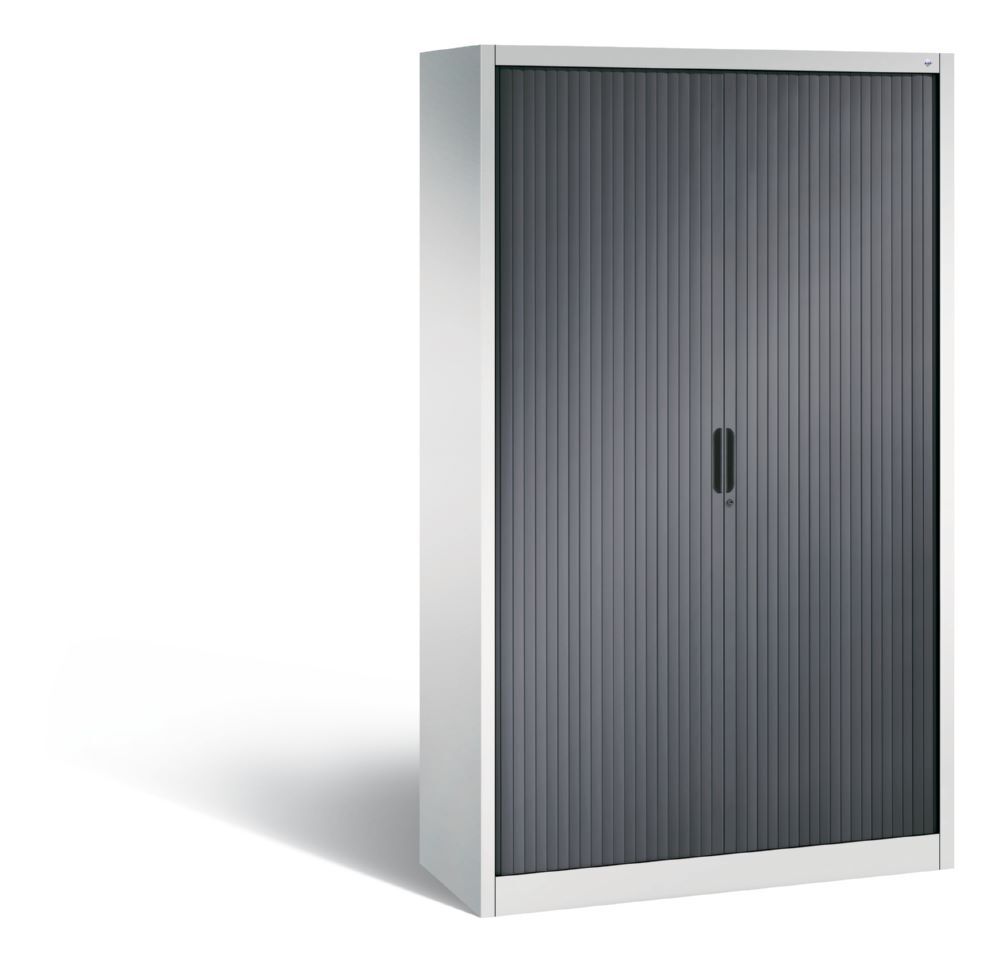 C+P Rollladenschrank Omnispace bis 50 kg schwarzgrau 1200 x 420 x 1980 mm Produktbild C+P Rollladenschrank Omnispace bis 50 kg schwarzgrau 1200 x 420 x 1980 mm