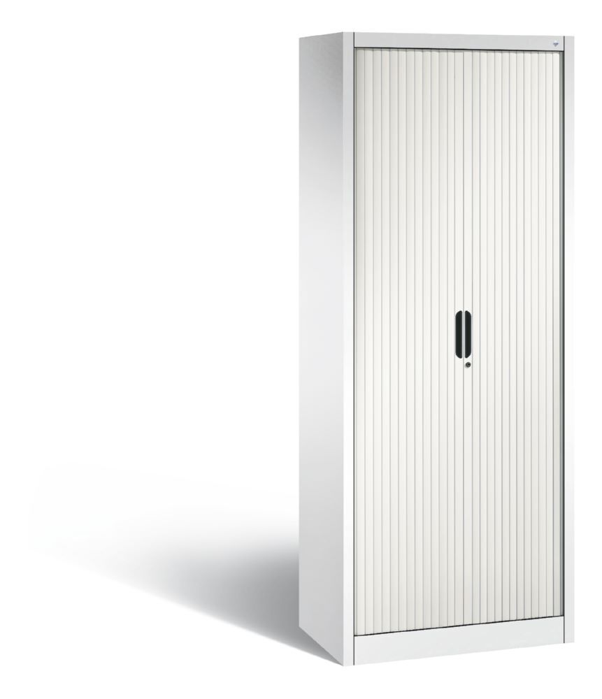 C+P Rollladenschrank Omnispace 50 kg Last weiß 800 x 420 x 1980 mm Produktbild C+P Rollladenschrank Omnispace 50 kg Last weiß 800 x 420 x 1980 mm