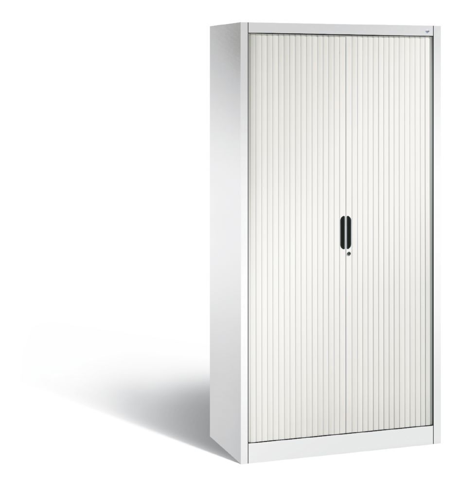 C+P Rollladenschrank Omnispace 4 Böden weiß 1000 x 420 x 1980 mm Produktbild C+P Rollladenschrank Omnispace 4 Böden weiß 1000 x 420 x 1980 mm
