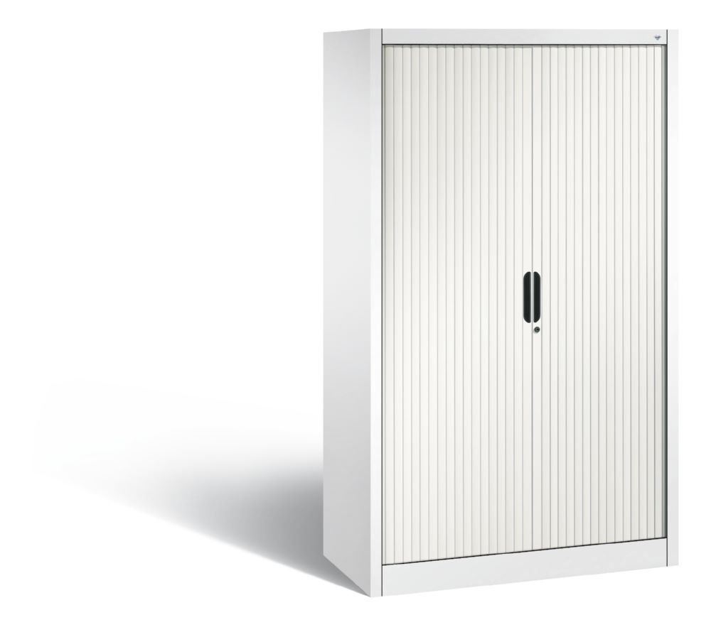 C+P Rollladenschrank Omnispace mit Kunststofflamellen weiß 1000 x 420 x 1660 mm Produktbild C+P Rollladenschrank Omnispace mit Kunststofflamellen weiß 1000 x 420 x 1660 mm