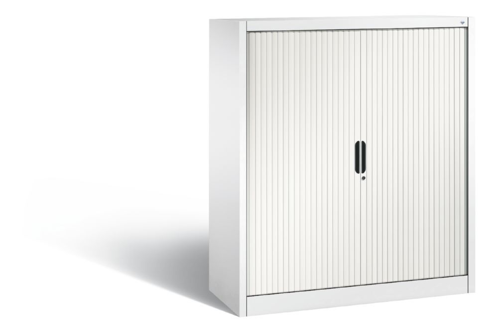 C+P Rollladenschrank Sideboard Omnispace weiß 1200 x 420 x 1345 mm Produktbild C+P Rollladenschrank Sideboard Omnispace weiß 1200 x 420 x 1345 mm