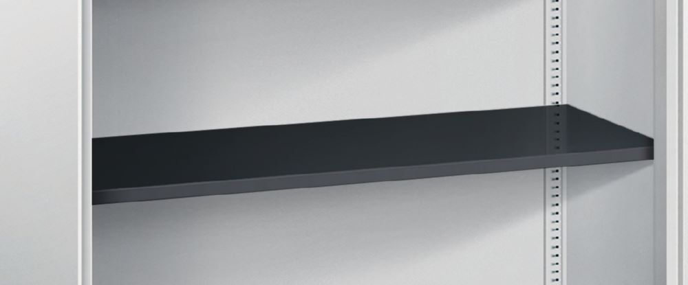 C+P Schiebetürenschrank Asisto flexible Fächer rubinrot 1000 x 435 x 1980 mm Produktbild C+P Schiebetürenschrank Asisto flexible Fächer rubinrot 1000 x 435 x 1980 mm bild 3