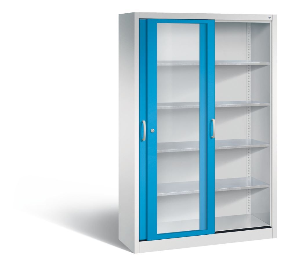 C+P Werkzeug Schiebetürenschrank Acurado 2000 1950 x 1200 x 400 mm Produktbild C+P Werkzeug Schiebetürenschrank Acurado 2000 1950 x 1200 x 400 mm bild 2