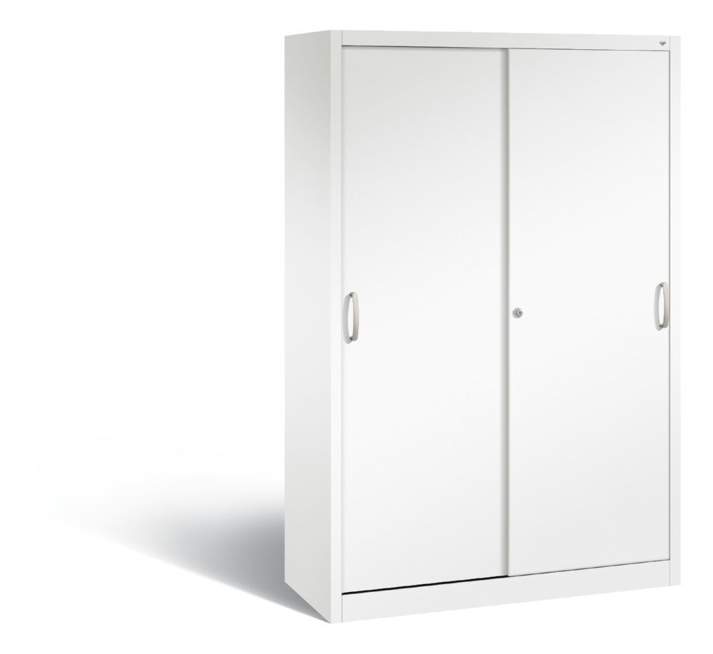 C+P Schiebetürenschrank Acurado 2000 1950 x 1200 x 500 mm in weiß Produktbild C+P Schiebetürenschrank Acurado 2000 1950 x 1200 x 500 mm in weiß