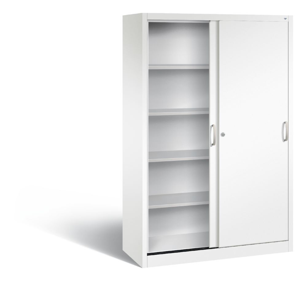 C+P Schiebetürenschrank Acurado 2000 1950 x 1200 x 500 mm in weiß Produktbild C+P Schiebetürenschrank Acurado 2000 1950 x 1200 x 500 mm in weiß bild 2
