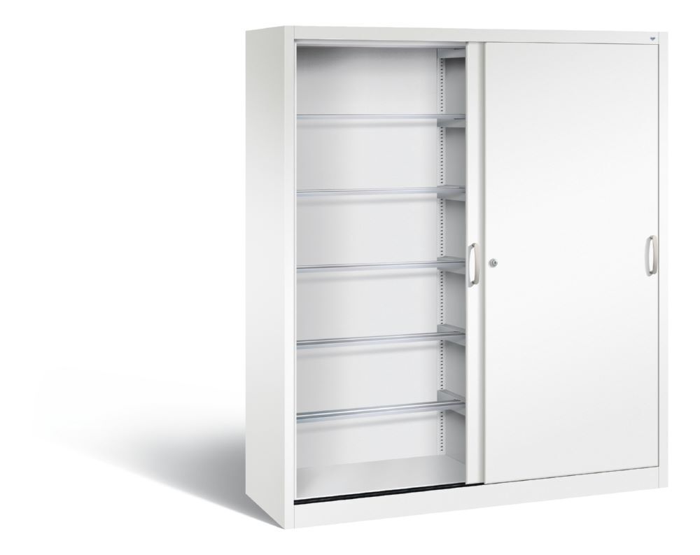 C+P Schiebetürenschrank Acurado 2000 1950 x 1600 x 500 mm in weiß Produktbild C+P Schiebetürenschrank Acurado 2000 1950 x 1600 x 500 mm in weiß bild 2