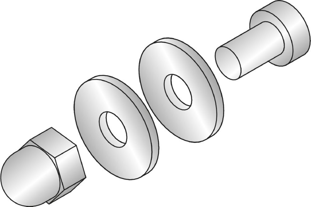 Produktbild C+P Schrankverbindungs Set Serie Cambio
