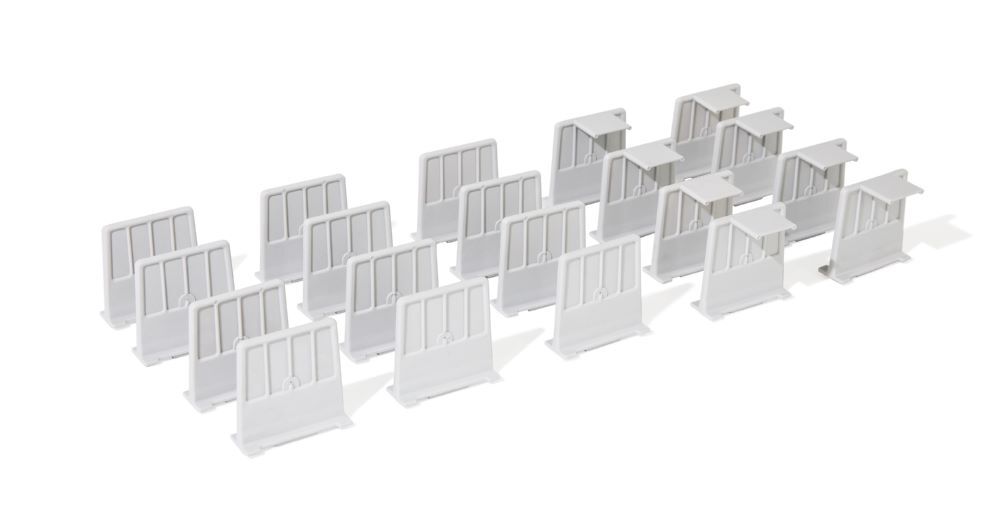 C+P Schubladen Einteilung Set aus Kunststoff für 8 x DIN A4 Produktbild C+P Schubladen Einteilung Set aus Kunststoff für 8 x DIN A4