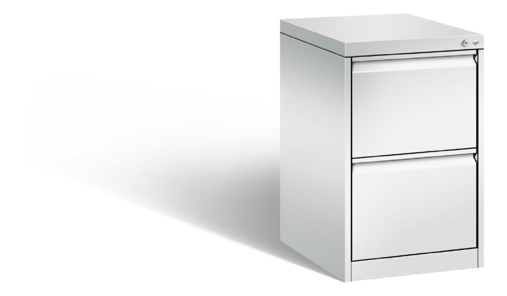 C+P Schubladenschrank Aktenschrank Acurado lichtgrau 433 x 590 x 733 mm Produktbild C+P Schubladenschrank Aktenschrank Acurado lichtgrau 433 x 590 x 733 mm
