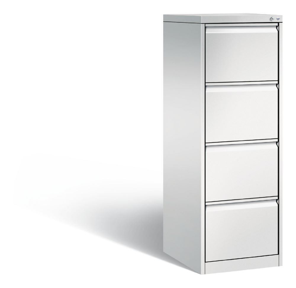 C+P Schubladenschrank Aktenschrank Acurado lichtgrau 433 x 590 x 1357 mm Produktbild C+P Schubladenschrank Aktenschrank Acurado lichtgrau 433 x 590 x 1357 mm