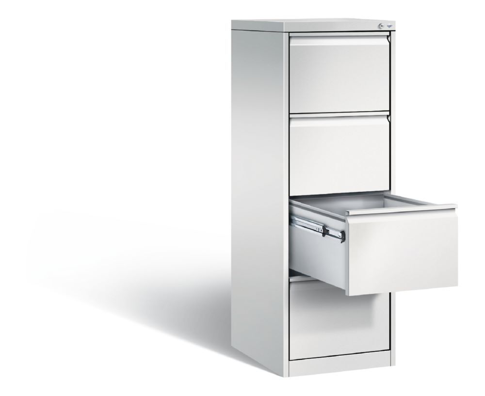 C+P Schubladenschrank Aktenschrank Acurado lichtgrau 433 x 590 x 1357 mm Produktbild C+P Schubladenschrank Aktenschrank Acurado lichtgrau 433 x 590 x 1357 mm bild 2