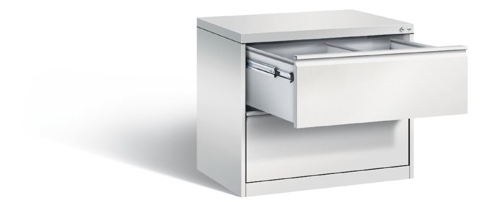 C+P Hängeregistraturschrank Acurado 2 Schubladen lichtgrau 787 x 590 x 733 mm Produktbild C+P Hängeregistraturschrank Acurado 2 Schubladen lichtgrau 787 x 590 x 733 mm bild 2