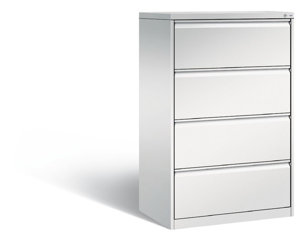 C+P Büro Schubladenschrank Acurado lichtgrau 787 x 590 x 1357 mm Produktbild C+P Büro Schubladenschrank Acurado lichtgrau 787 x 590 x 1357 mm