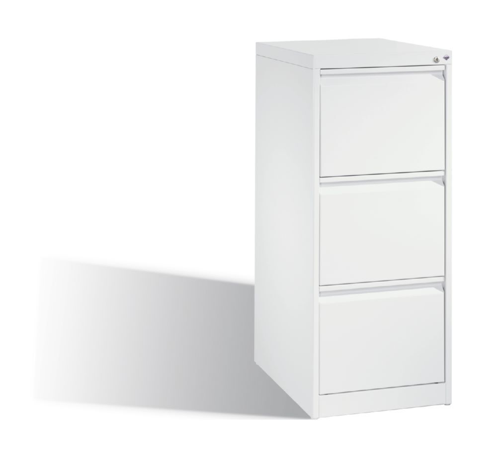 C+P Karteischrank Schubladenschrank Acurado weiß 433 x 590 x 1045 mm Produktbild C+P Karteischrank Schubladenschrank Acurado weiß 433 x 590 x 1045 mm