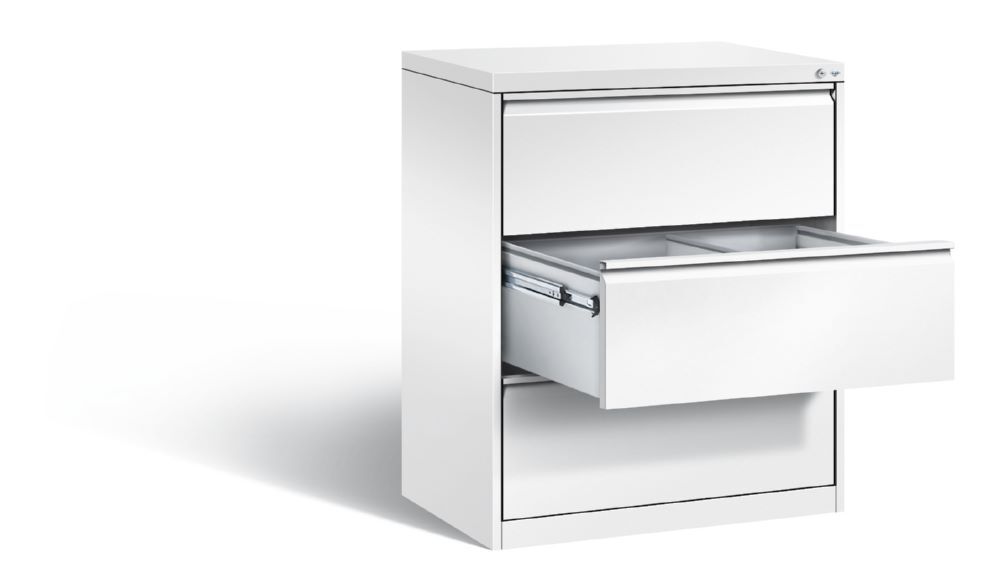 C+P Schubladenschrank Acurado zur Aktenlagerung weiß 787 x 590 x 1045 mm Produktbild C+P Schubladenschrank Acurado zur Aktenlagerung weiß 787 x 590 x 1045 mm bild 2