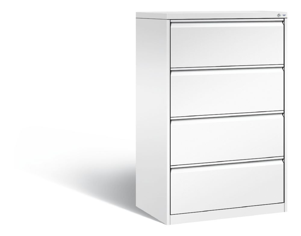 C+P Schubladenschrank Acurado als Hängeregistratur in weiß 787 x 590 x 1357 mm Produktbild C+P Schubladenschrank Acurado als Hängeregistratur in weiß 787 x 590 x 1357 mm