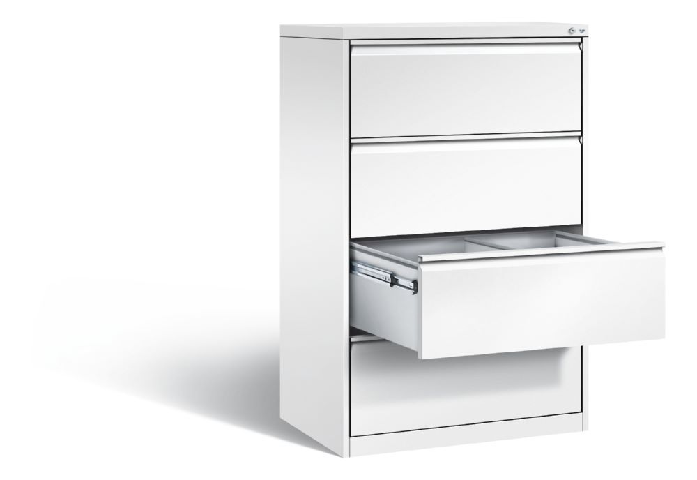 C+P Schubladenschrank Acurado als Hängeregistratur in weiß 787 x 590 x 1357 mm Produktbild C+P Schubladenschrank Acurado als Hängeregistratur in weiß 787 x 590 x 1357 mm bild 2