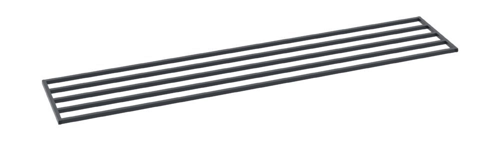 C+P Schuhrost aus Vierkantrohr für Sitzbank B 1500 x T 350 mm schwarzgrau Produktbild C+P Schuhrost aus Vierkantrohr für Sitzbank B 1500 x T 350 mm schwarzgrau