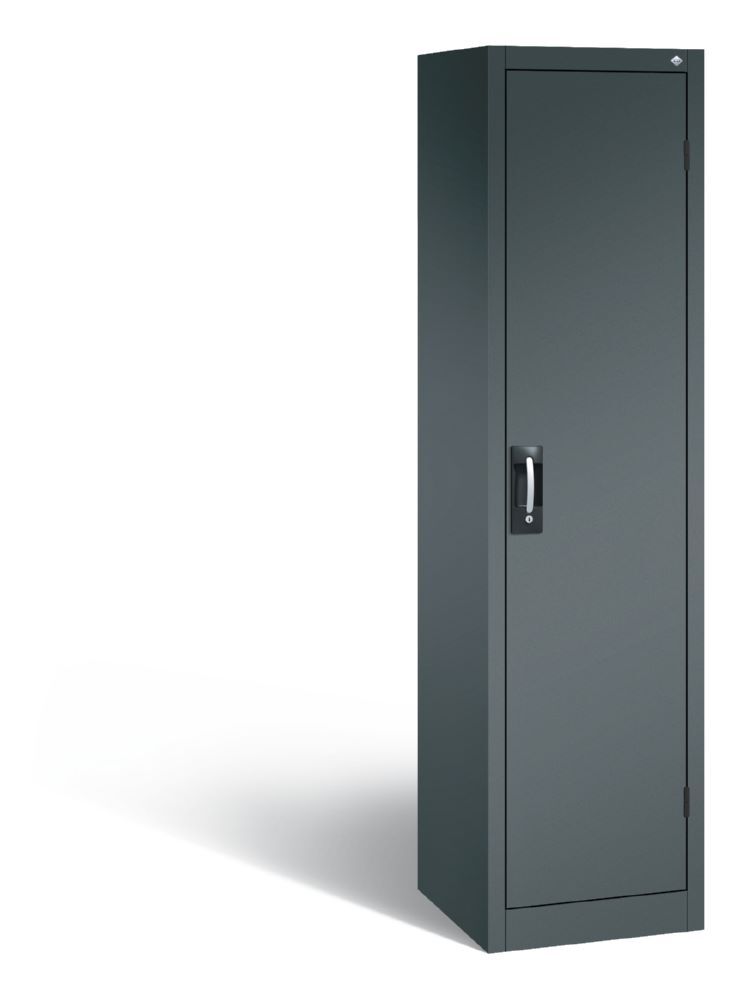 C+P Schwerlastschrank mit 4 Fachböden dunkelgrau 502 x 500 x 1950 mm Produktbild C+P Schwerlastschrank mit 4 Fachböden dunkelgrau 502 x 500 x 1950 mm