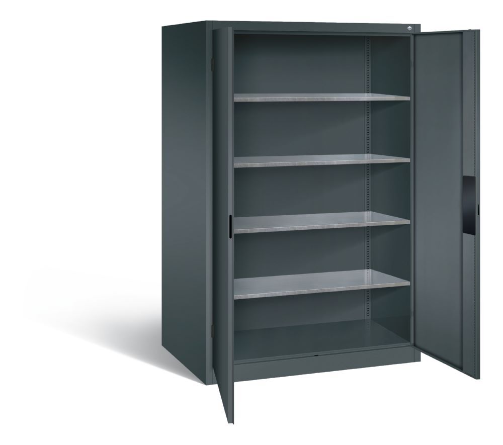C+P Schwerlastschrank Serie 89 H 1950 x B 1200 x T 800 mm in anthrazit Produktbild C+P Schwerlastschrank Serie 89 H 1950 x B 1200 x T 800 mm in anthrazit bild 2