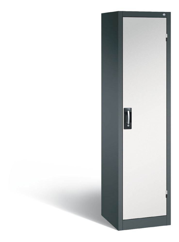 C+P Schwerlastschrank mit Zylinderschloss lichtgrau 502 x 500 x 1950 mm Produktbild C+P Schwerlastschrank mit Zylinderschloss lichtgrau 502 x 500 x 1950 mm