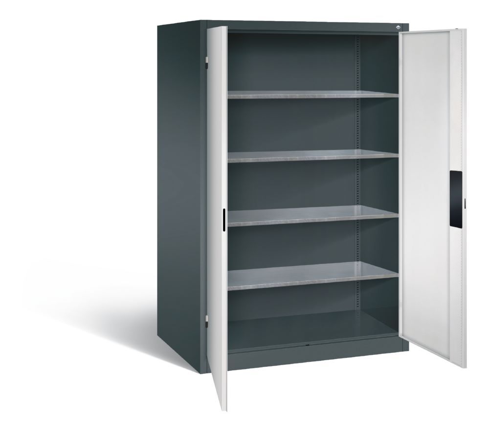 C+P Schwerlastschrank 1950 x 1200 x 800 mm anthrazit lichtgrau Produktbild C+P Schwerlastschrank 1950 x 1200 x 800 mm anthrazit lichtgrau bild 2