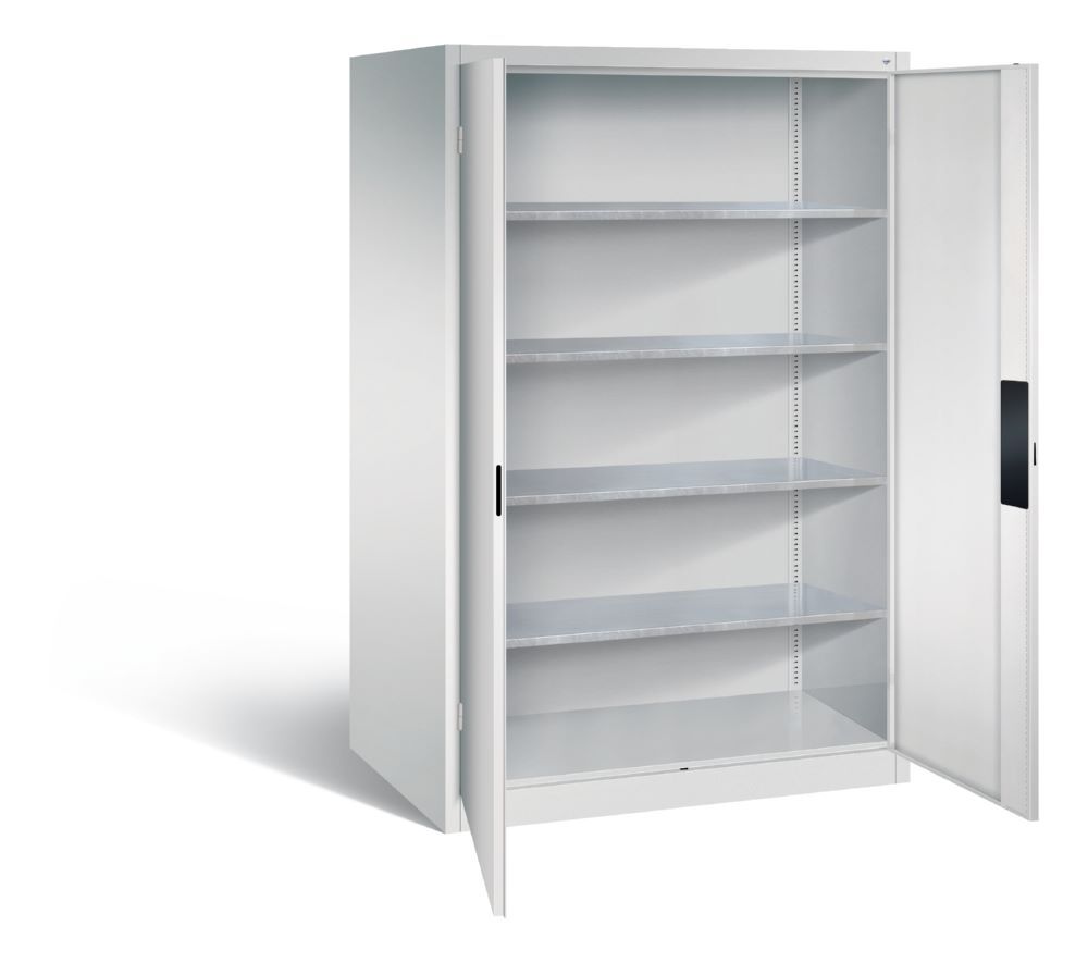 C+P Schwerlastschrank Serie 89 1950 x 1200 x 800 mm in lichtgrau Produktbild C+P Schwerlastschrank Serie 89 1950 x 1200 x 800 mm in lichtgrau bild 2