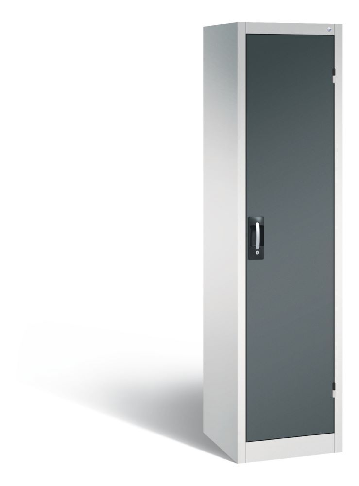 C+P Schwerlastschrank mit 4 Fachböden anthrazit 502 x 500 x 1950 mm Produktbild C+P Schwerlastschrank mit 4 Fachböden anthrazit 502 x 500 x 1950 mm