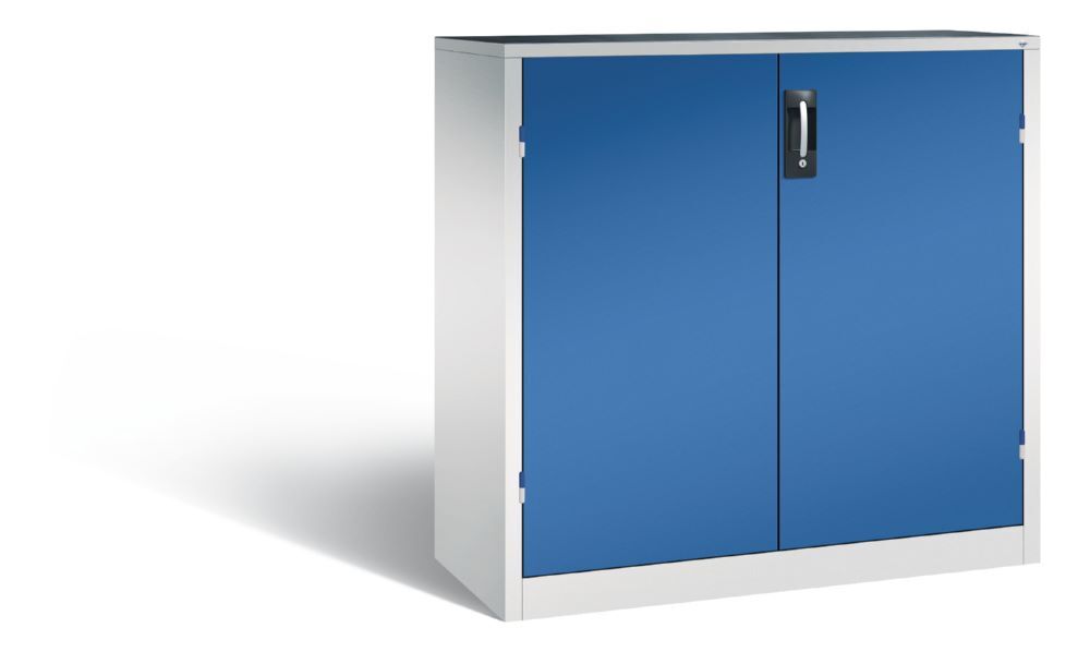 C+P Schwerlastschrank mit Zylinderschloss in enzianblau 1200 x 500 x 1200 mm Produktbild C+P Schwerlastschrank mit Zylinderschloss in enzianblau 1200 x 500 x 1200 mm