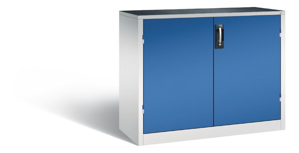 C+P Schwerlastschrank bis 110 kg Belastbarkeit enzianblau 1200 x 500 x 1000 mm Produktbild C+P Schwerlastschrank bis 110 kg Belastbarkeit enzianblau 1200 x 500 x 1000 mm
