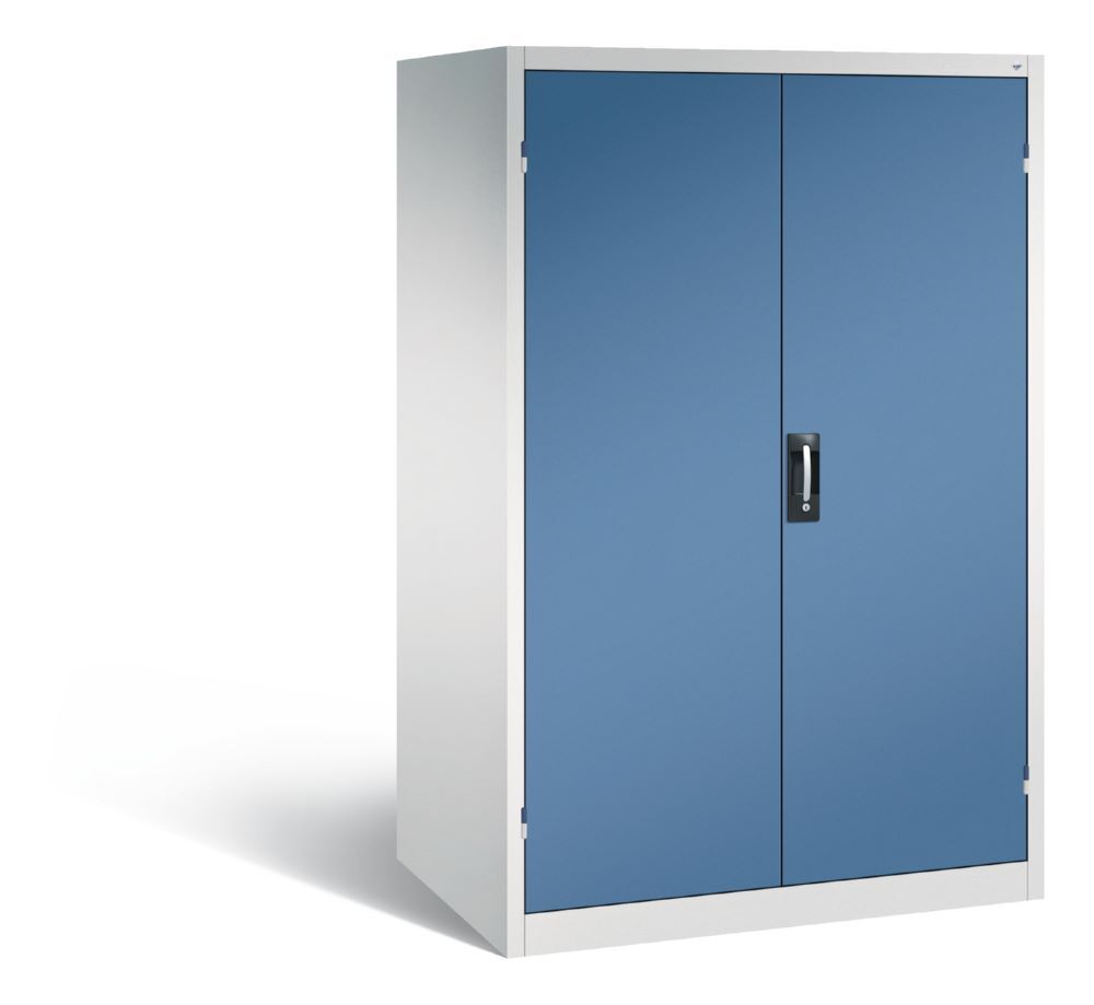 C+P Schwerlastschrank Serie 89 1950 x 1200 x 800 mm lichtgrau fernblau Produktbild C+P Schwerlastschrank Serie 89 1950 x 1200 x 800 mm lichtgrau fernblau