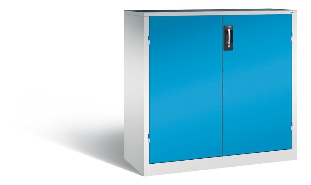 C+P Schwerlastschrank Serie 89 mit Zylinderschloss lichtblau 1200 x 500 x 1200 mm Produktbild C+P Schwerlastschrank Serie 89 mit Zylinderschloss lichtblau 1200 x 500 x 1200 mm
