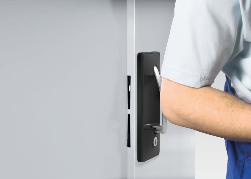 C+P Schwerlastschrank aus Stahl bis 110 kg resedagrün 930 x 600 x 1950 mm Produktbild C+P Schwerlastschrank aus Stahl bis 110 kg resedagrün 930 x 600 x 1950 mm bild 3