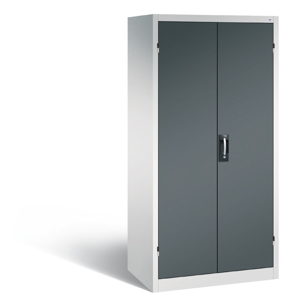 C+P Schwerlastschrank mit Schubladen 1950 x 930 x 600 mm lichtgrau anthrazit Produktbild C+P Schwerlastschrank mit Schubladen 1950 x 930 x 600 mm lichtgrau anthrazit