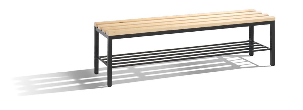 C+P Sitzbank Bankleisten aus Buche Hartholz 1500 x 350 x 420 mm Produktbild C+P Sitzbank Bankleisten aus Buche Hartholz 1500 x 350 x 420 mm