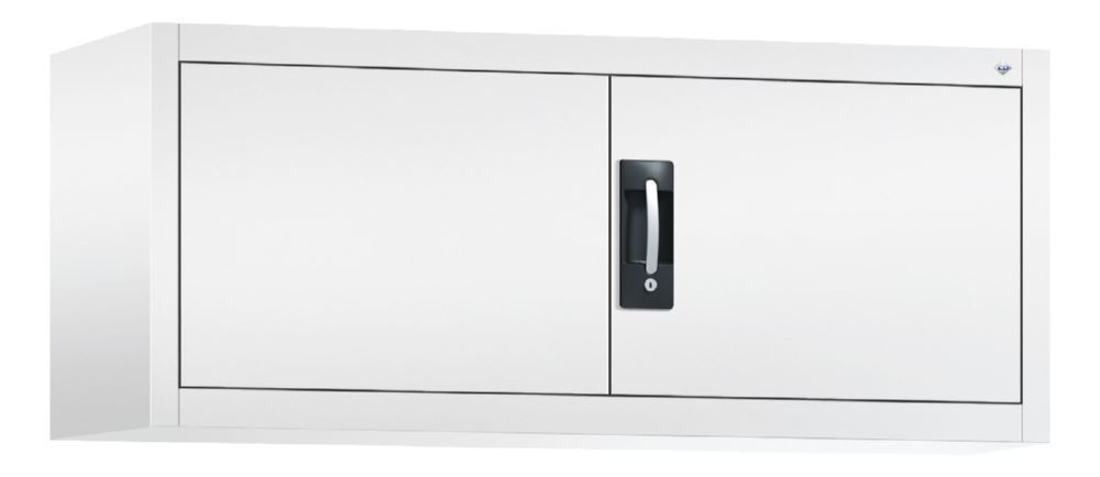 C+P Aufsatzschrank Acurado 900 mit Schloss weiß 1200 x 400 x 500 mm Produktbild C+P Aufsatzschrank Acurado 900 mit Schloss weiß 1200 x 400 x 500 mm