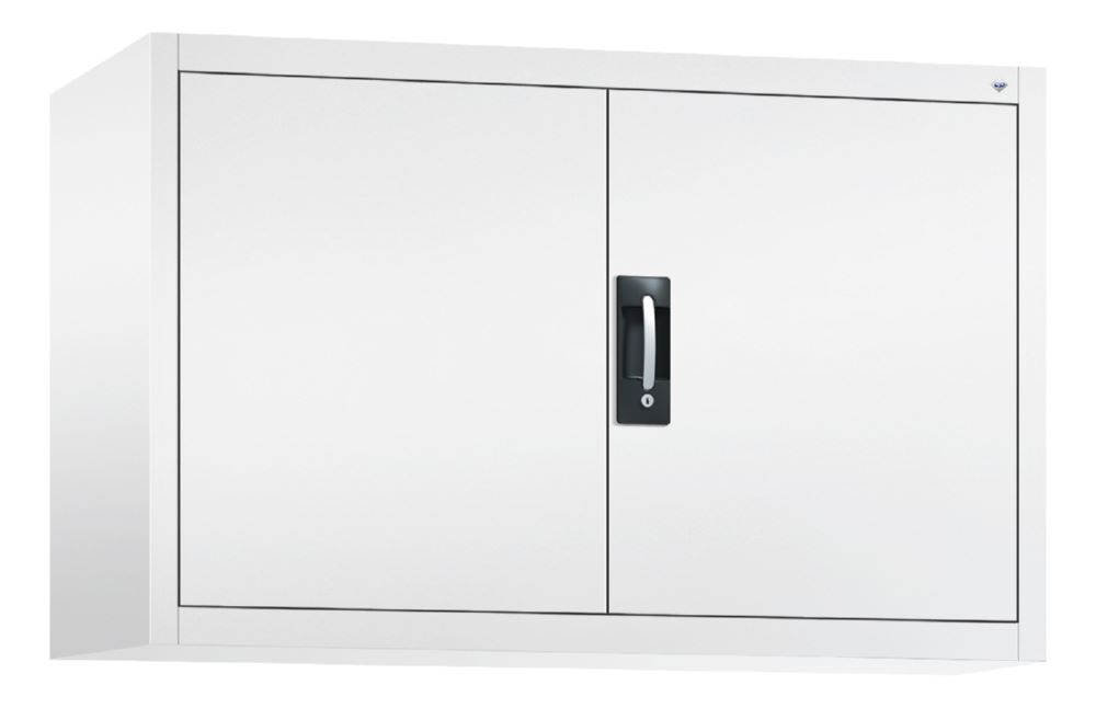 C+P Stahl Flügeltürenschrank Acurado 900 als Aufsatzschrank weiß 1200 x 400 x 790 mm Produktbild C+P Stahl Flügeltürenschrank Acurado 900 als Aufsatzschrank weiß 1200 x 400 x 790 mm