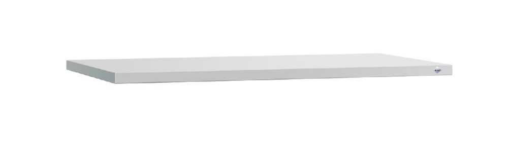 C+P Stahlkopfplatte integriert 930 x 400 x 25 mm Stahl lichtgrau Produktbild C+P Stahlkopfplatte integriert 930 x 400 x 25 mm Stahl lichtgrau