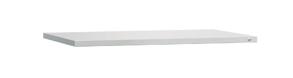 C+P Stahlkopfplatte integriert 930 x 500 x 25 mm aus Stahl lichtgrau Produktbild C+P Stahlkopfplatte integriert 930 x 500 x 25 mm aus Stahl lichtgrau