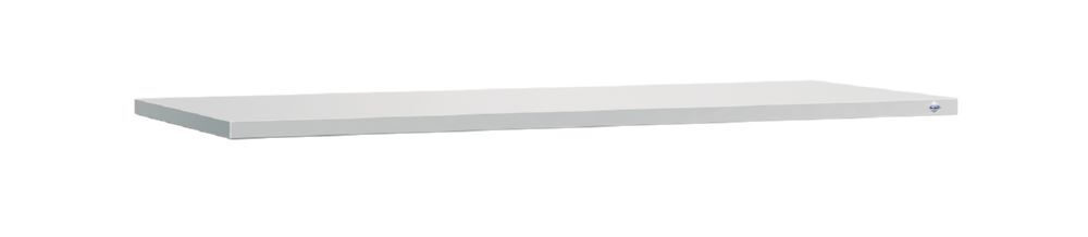 C+P Stahlkopfplatte integriert H25 x B 1200 x T 500 mm lichtgrau Produktbild C+P Stahlkopfplatte integriert H25 x B 1200 x T 500 mm lichtgrau